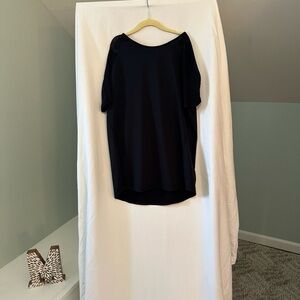 Avia Black Short Sleeve Tee with Mesh shoulder